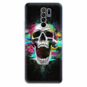 Odolné silikonové pouzdro iSaprio - Skull in Colors - Xiaomi Redmi 9 obraz