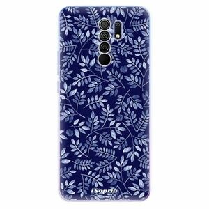 Odolné silikonové pouzdro iSaprio - Blue Leaves 05 - Xiaomi Redmi 9 obraz