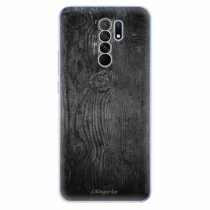 Odolné silikonové pouzdro iSaprio - Black Wood 13 - Xiaomi Redmi 9 obraz