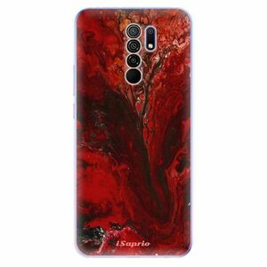 Odolné silikonové pouzdro iSaprio - RedMarble 17 - Xiaomi Redmi 9 obraz