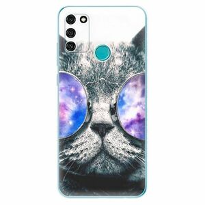 Odolné silikonové pouzdro iSaprio - Galaxy Cat - Honor 9A obraz