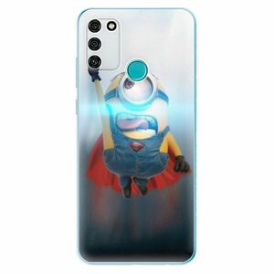 Odolné silikonové pouzdro iSaprio - Mimons Superman 02 - Honor 9A obraz