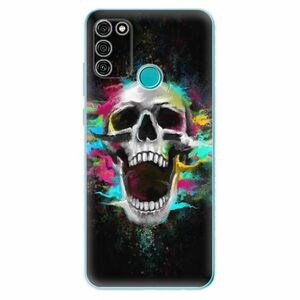 Odolné silikonové pouzdro iSaprio - Skull in Colors - Honor 9A obraz