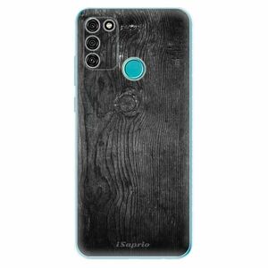 Odolné silikonové pouzdro iSaprio - Black Wood 13 - Honor 9A obraz