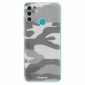 Odolné silikonové pouzdro iSaprio - Gray Camuflage 02 - Honor 9A obraz