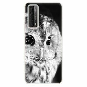 Odolné silikonové pouzdro iSaprio - BW Owl - Huawei P Smart 2021 obraz