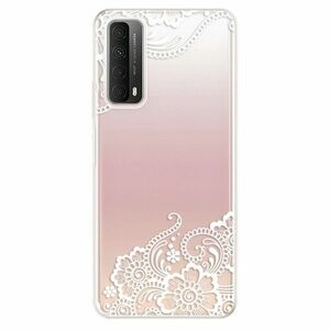 Odolné silikonové pouzdro iSaprio - White Lace 02 - Huawei P Smart 2021 obraz