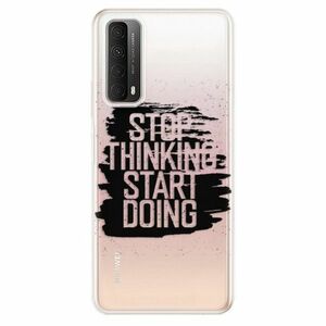 Odolné silikonové pouzdro iSaprio - Start Doing - black - Huawei P Smart 2021 obraz