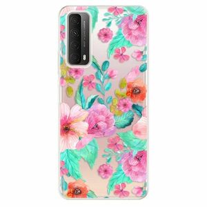 Odolné silikonové pouzdro iSaprio - Flower Pattern 01 - Huawei P Smart 2021 obraz