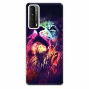 Odolné silikonové pouzdro iSaprio - Lion in Colors - Huawei P Smart 2021 obraz