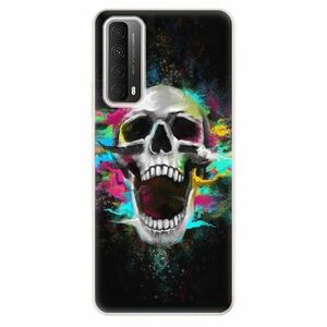 Odolné silikonové pouzdro iSaprio - Skull in Colors - Huawei P Smart 2021 obraz