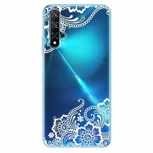 Odolné silikonové pouzdro iSaprio - White Lace 02 - Huawei Nova 5T obraz