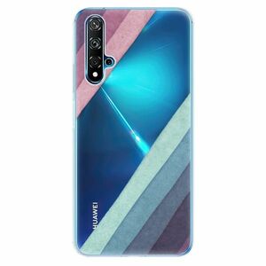 Odolné silikonové pouzdro iSaprio - Glitter Stripes 01 - Huawei Nova 5T obraz