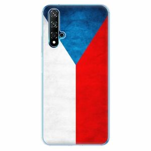 Odolné silikonové pouzdro iSaprio - Czech Flag - Huawei Nova 5T obraz