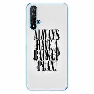 Odolné silikonové pouzdro iSaprio - Backup Plan - Huawei Nova 5T obraz