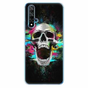 Odolné silikonové pouzdro iSaprio - Skull in Colors - Huawei Nova 5T obraz