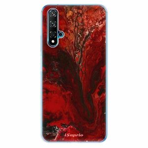 Odolné silikonové pouzdro iSaprio - RedMarble 17 - Huawei Nova 5T obraz