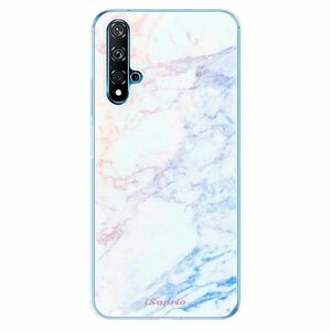 Odolné silikonové pouzdro iSaprio - Raibow Marble 10 - Huawei Nova 5T obraz