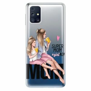 Odolné silikonové pouzdro iSaprio - Milk Shake - Blond - Samsung Galaxy M31s obraz