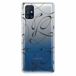 Odolné silikonové pouzdro iSaprio - Fancy - black - Samsung Galaxy M31s obraz