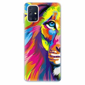 Odolné silikonové pouzdro iSaprio - Rainbow Lion - Samsung Galaxy M31s obraz