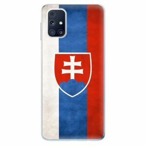 Odolné silikonové pouzdro iSaprio - Slovakia Flag - Samsung Galaxy M31s obraz