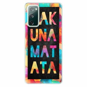 Odolné silikonové pouzdro iSaprio - Hakuna Matata 01 - Samsung Galaxy S20 FE obraz