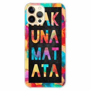 Odolné silikonové pouzdro iSaprio - Hakuna Matata 01 - iPhone 12 Pro Max obraz