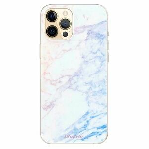 Odolné silikonové pouzdro iSaprio - Raibow Marble 10 - iPhone 12 Pro Max obraz