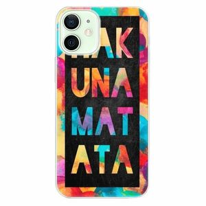 Odolné silikonové pouzdro iSaprio - Hakuna Matata 01 - iPhone 12 obraz