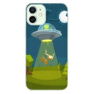 Odolné silikonové pouzdro iSaprio - Alien 01 - iPhone 12 obraz