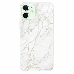 Odolné silikonové pouzdro iSaprio - GoldMarble 13 - iPhone 12 obraz