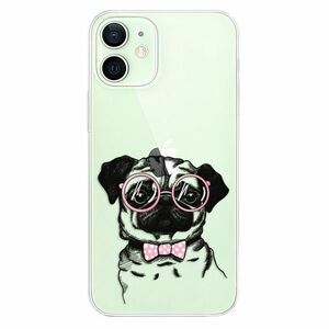 Odolné silikonové pouzdro iSaprio - The Pug - iPhone 12 mini obraz