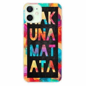 Odolné silikonové pouzdro iSaprio - Hakuna Matata 01 - iPhone 12 mini obraz