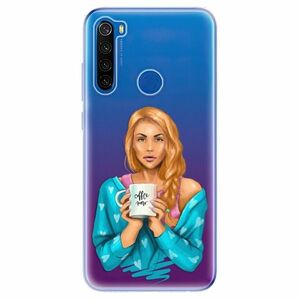 Odolné silikonové pouzdro iSaprio - Coffe Now - Redhead - Xiaomi Redmi Note 8T obraz