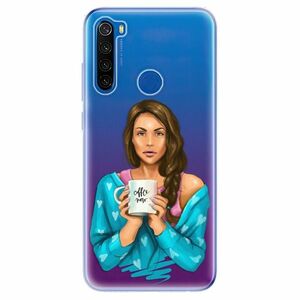 Odolné silikonové pouzdro iSaprio - Coffe Now - Brunette - Xiaomi Redmi Note 8T obraz