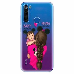 Odolné silikonové pouzdro iSaprio - Mama Mouse Brunette and Girl - Xiaomi Redmi Note 8T obraz