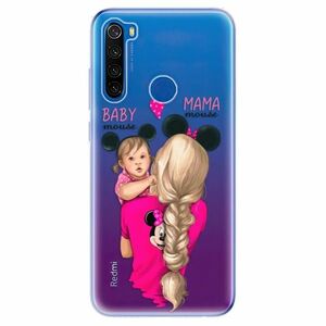 Odolné silikonové pouzdro iSaprio - Mama Mouse Blond and Girl - Xiaomi Redmi Note 8T obraz