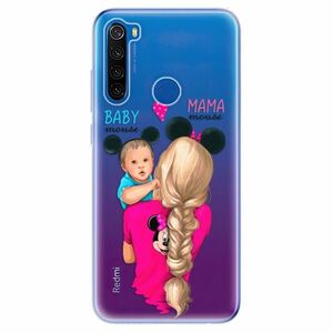 Odolné silikonové pouzdro iSaprio - Mama Mouse Blonde and Boy - Xiaomi Redmi Note 8T obraz