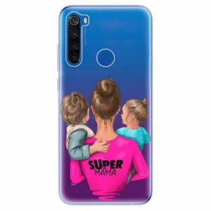 Odolné silikonové pouzdro iSaprio - Super Mama - Boy and Girl - Xiaomi Redmi Note 8T obraz