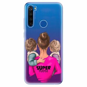 Odolné silikonové pouzdro iSaprio - Super Mama - Two Boys - Xiaomi Redmi Note 8T obraz