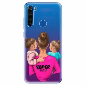 Odolné silikonové pouzdro iSaprio - Super Mama - Two Girls - Xiaomi Redmi Note 8T obraz