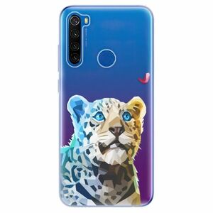 Odolné silikonové pouzdro iSaprio - Leopard With Butterfly - Xiaomi Redmi Note 8T obraz