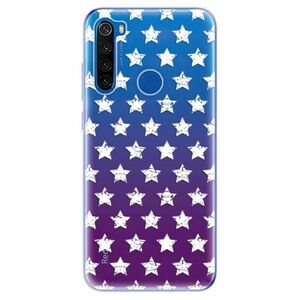 Odolné silikonové pouzdro iSaprio - Stars Pattern - white - Xiaomi Redmi Note 8T obraz