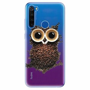 Odolné silikonové pouzdro iSaprio - Owl And Coffee - Xiaomi Redmi Note 8T obraz