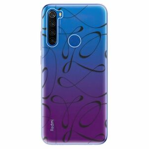 Odolné silikonové pouzdro iSaprio - Fancy - black - Xiaomi Redmi Note 8T obraz