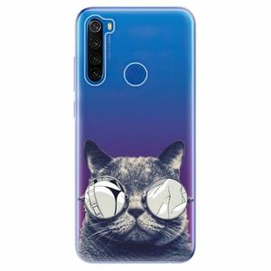 Odolné silikonové pouzdro iSaprio - Crazy Cat 01 - Xiaomi Redmi Note 8T obraz