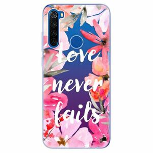 Odolné silikonové pouzdro iSaprio - Love Never Fails - Xiaomi Redmi Note 8T obraz