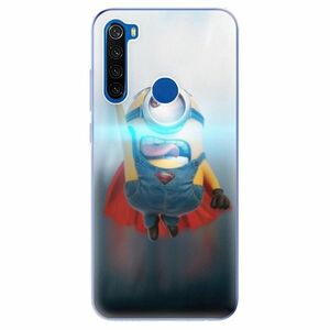 Odolné silikonové pouzdro iSaprio - Mimons Superman 02 - Xiaomi Redmi Note 8T obraz