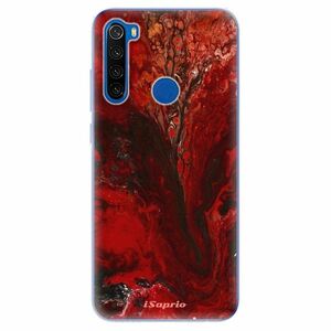 Odolné silikonové pouzdro iSaprio - RedMarble 17 - Xiaomi Redmi Note 8T obraz